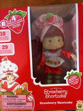 Strawberry Shortcake Mini Doll in Red & Pink Outfit